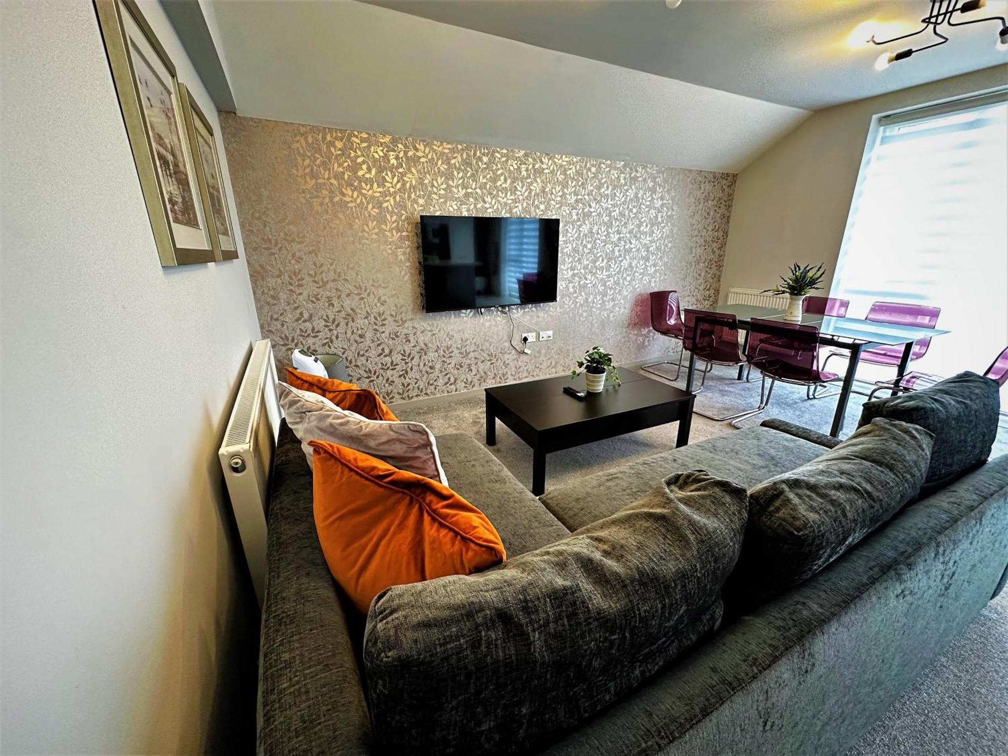 Horizon House, Modern 2-Bedroom Flat 2, Parking, Netflix, Oxford Bagian luar foto